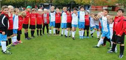 Unsere U 9 torlos im kleinen Derby