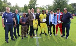 Länderspiel am Lindhard