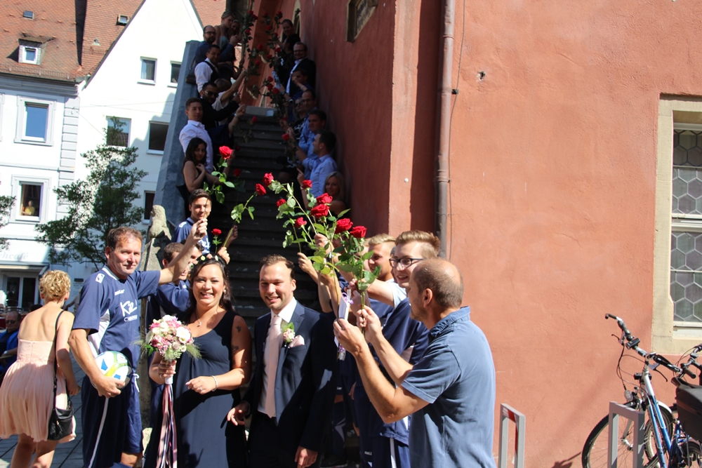 Rechter Hochzeit